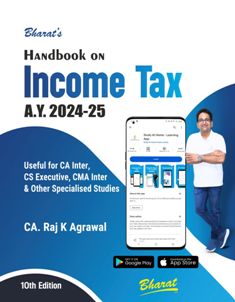  Buy Handbook on INCOME TAX (A.Y. 2024-2025)
